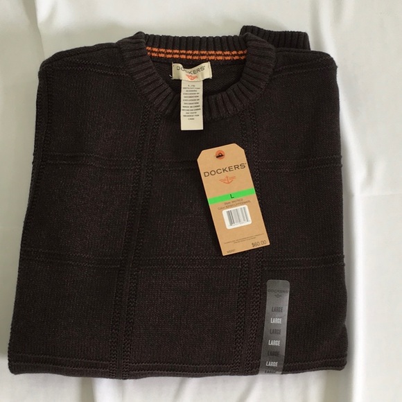 Dockers Other - Men’s Dockers Brown pullover sweater